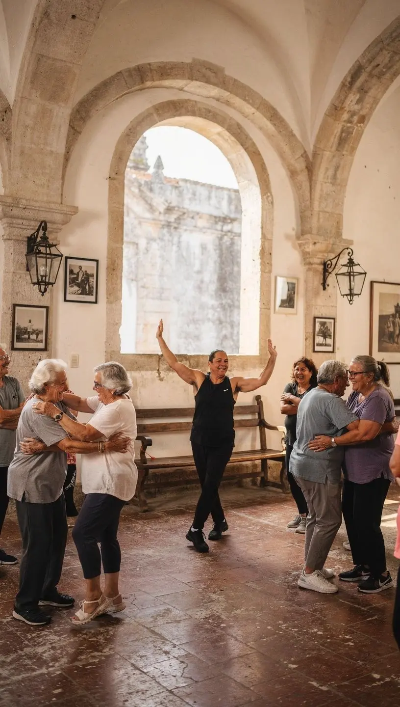 Dancing enhances cognitive health in aging adults.